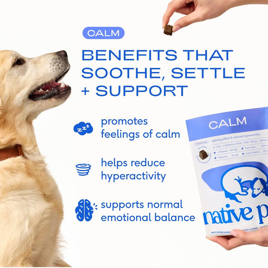 Dog Calming Chews & Allergy Relief for Dogs - 60 Chews
