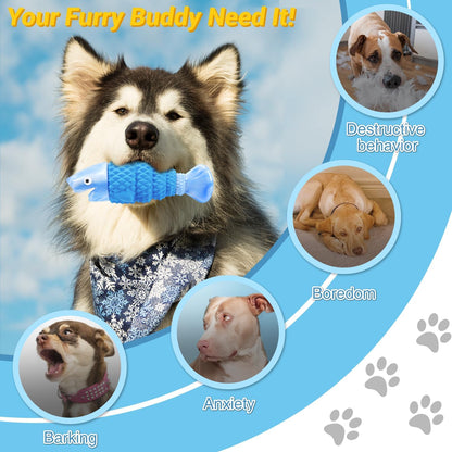 WinTour Tough Dog Toys for Aggressive Chewers, Indestructible Dog Chew Toys