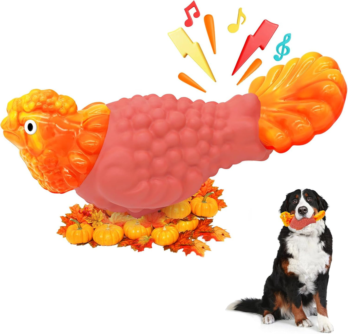 WinTour Tough Dog Toys for Aggressive Chewers, Indestructible Dog Chew Toys