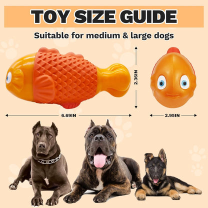 WinTour Tough Dog Toys for Aggressive Chewers, Indestructible Dog Chew Toys