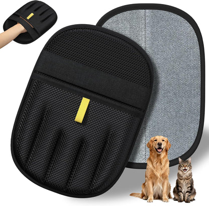 Pet Hair Remover - 2025 New Electrostatic Magic Brush Pet Hair Remover Glove, Reusable Cat & Dog Hair Remover Tool for Clothing, Couch, Furniture, Carpet, Car Seat, Cat Grooming Glove, 1 PCS