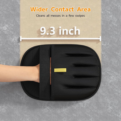 Pet Hair Remover - 2025 New Electrostatic Magic Brush Pet Hair Remover Glove, Reusable Cat & Dog Hair Remover Tool for Clothing, Couch, Furniture, Carpet, Car Seat, Cat Grooming Glove, 1 PCS