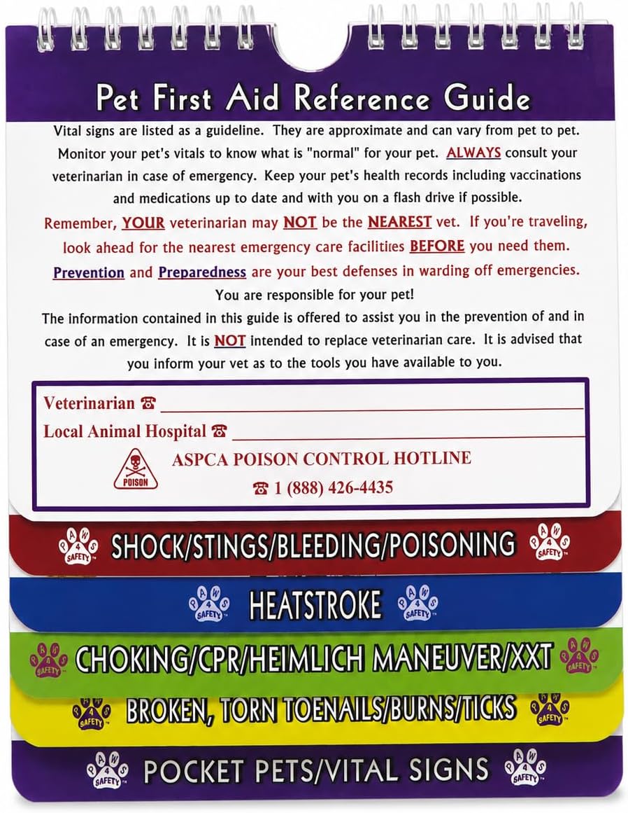 Pet First Aid Reference Guide