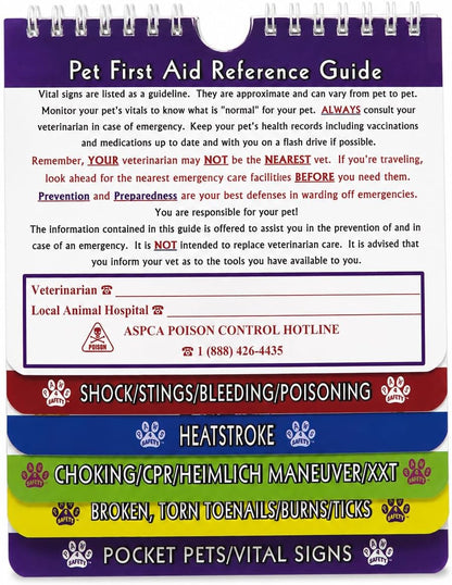 Pet First Aid Reference Guide