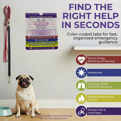 Pet First Aid Reference Guide