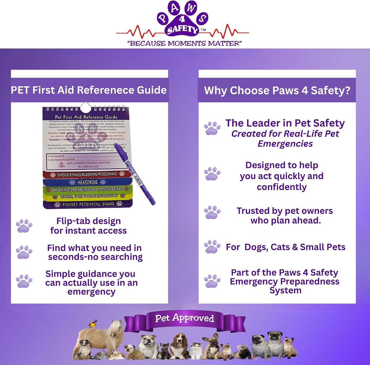 Pet First Aid Reference Guide
