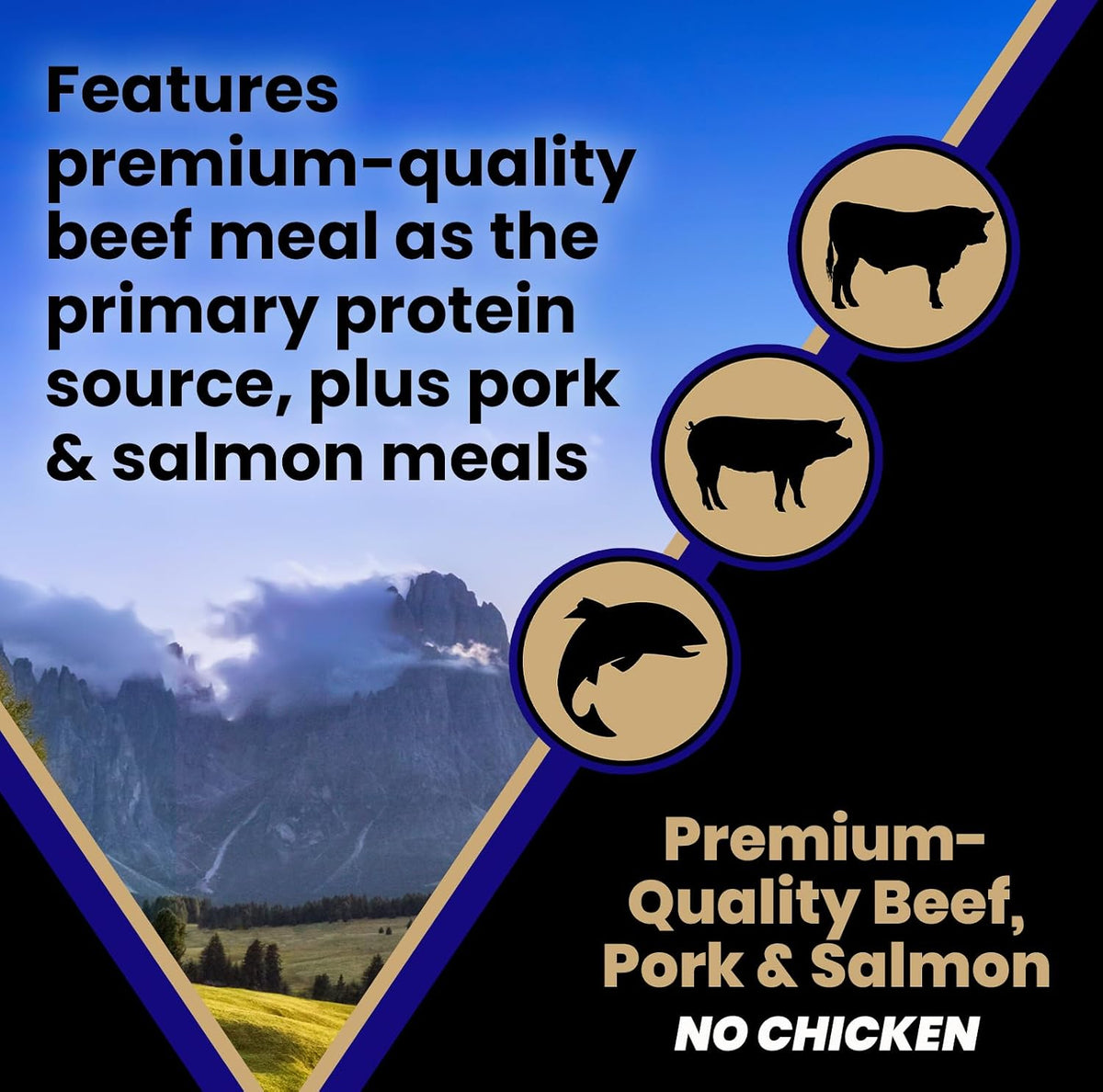 Sensitive Skin & Stomach - Beef Meal & Brown Rice Dog Food, 15 lb