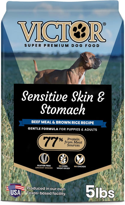 Sensitive Skin & Stomach - Beef Meal & Brown Rice Dog Food, 15 lb