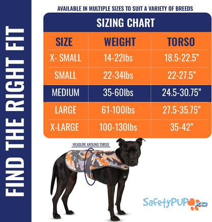 Reflective Dog Vest, Hi Vis Safety Gear for Low-Light Morning & Night Walks