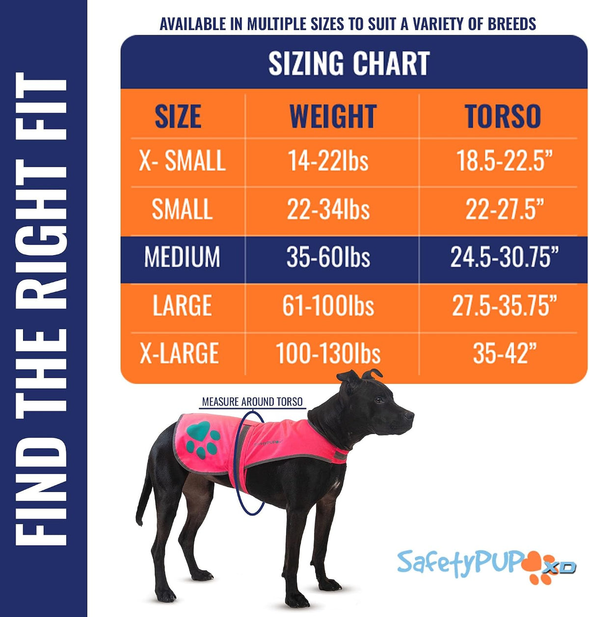 Reflective Dog Vest, Hi Vis Safety Gear for Low-Light Morning & Night Walks