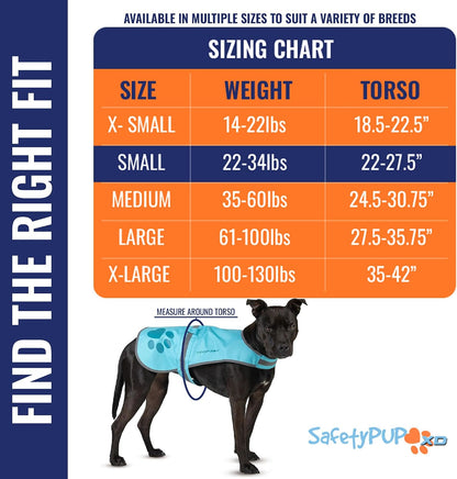 Reflective Dog Vest, Hi Vis Safety Gear for Low-Light Morning & Night Walks