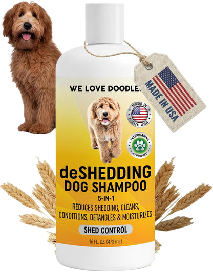 Premium Oatmeal Shampoo & Conditioner for Dogs with Sensitive & Itchy Skin