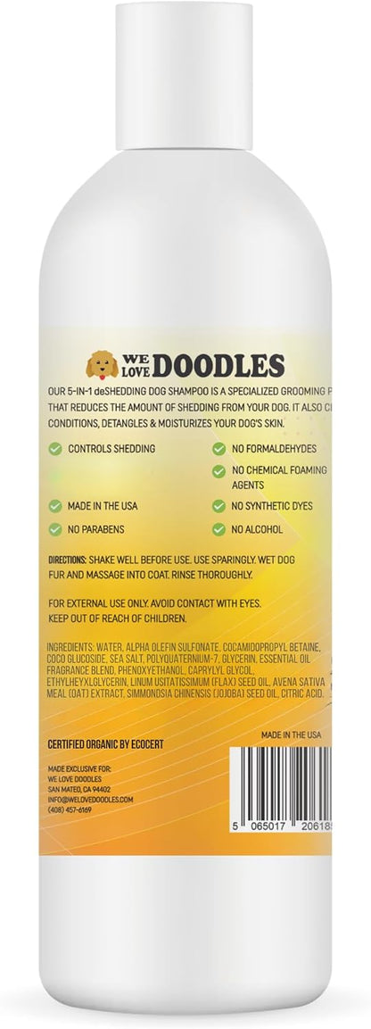 Premium Oatmeal Shampoo & Conditioner for Dogs with Sensitive & Itchy Skin