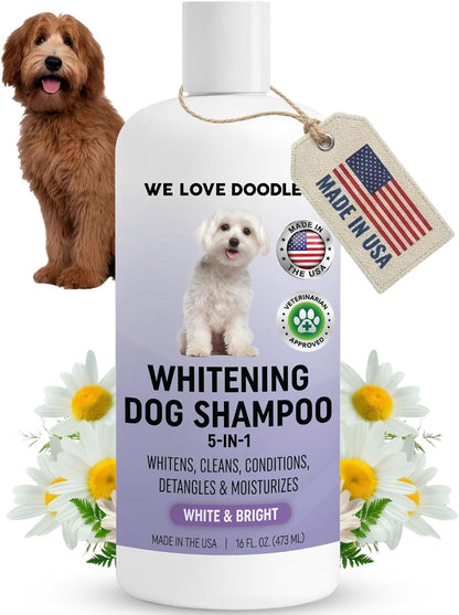 Premium Oatmeal Shampoo & Conditioner for Dogs with Sensitive & Itchy Skin