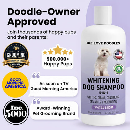 Premium Oatmeal Shampoo & Conditioner for Dogs with Sensitive & Itchy Skin