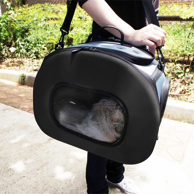 ® 'Final Destination' Military-Grade Hardshell and Light 2-in-1 Wheeled or Carrying Travel Airline Cat and Dog Carrier Crate or Portable Pet Kennel