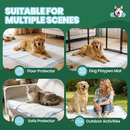 50 Pack Dog Pads XL, 30"x36" Great Value Puppy Pads