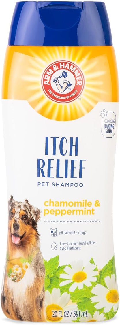 Soothing Oatmeal Dog Shampoo, Vanilla Coconut Scent, 20 Fl Oz