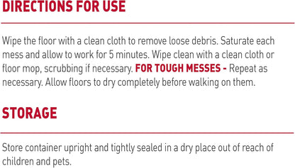 Hard Floor Cleaner, Stain & Odor Remover, 24 oz