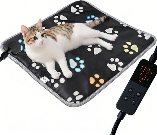 furrybaby Pet Heating Pad for Cats & Dogs,Waterproof,Anti-Bite Warming Mat