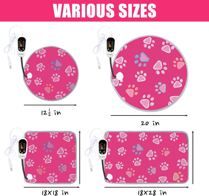 furrybaby Pet Heating Pad for Cats & Dogs,Waterproof,Anti-Bite Warming Mat