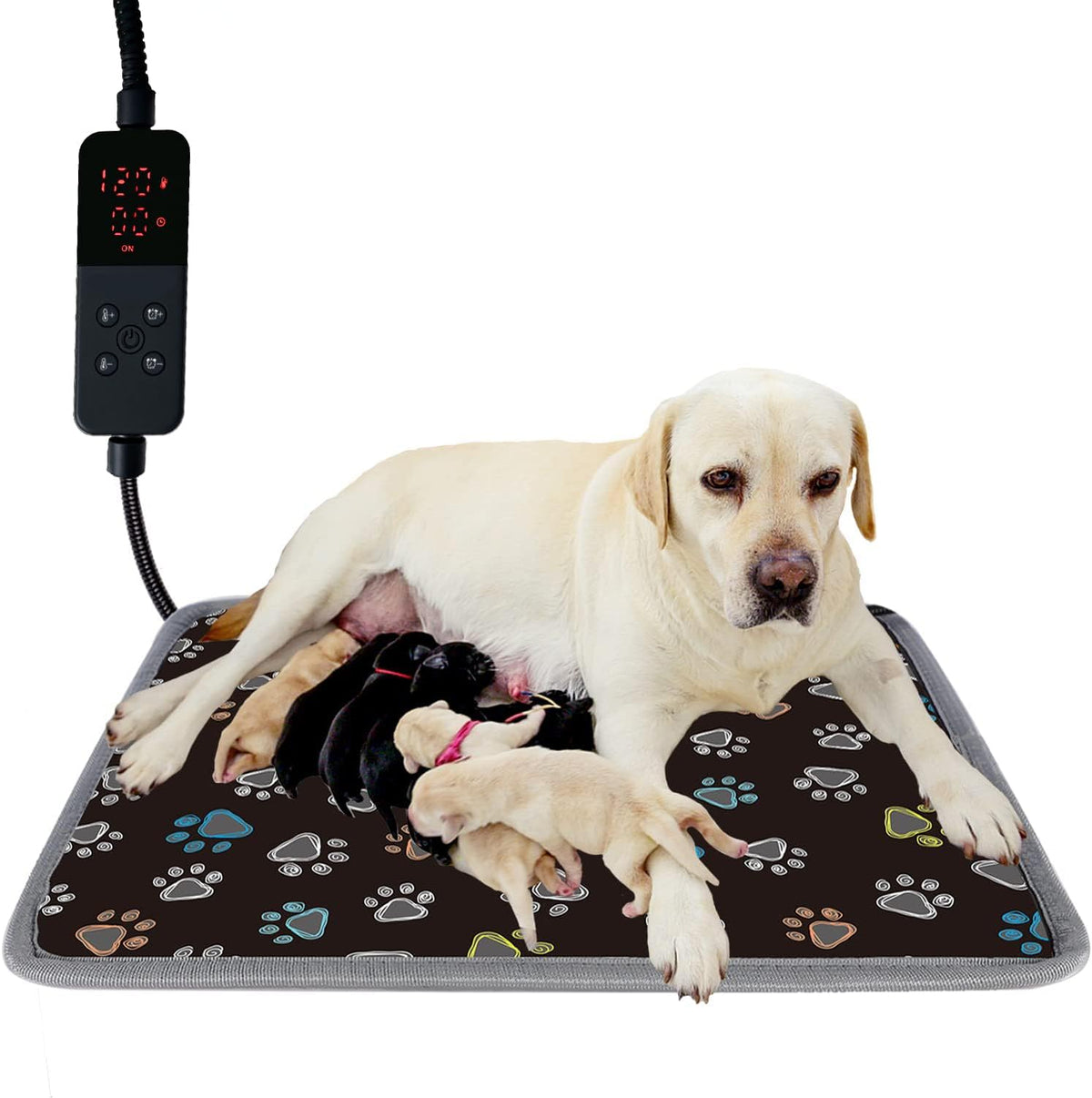 furrybaby Pet Heating Pad for Cats & Dogs,Waterproof,Anti-Bite Warming Mat
