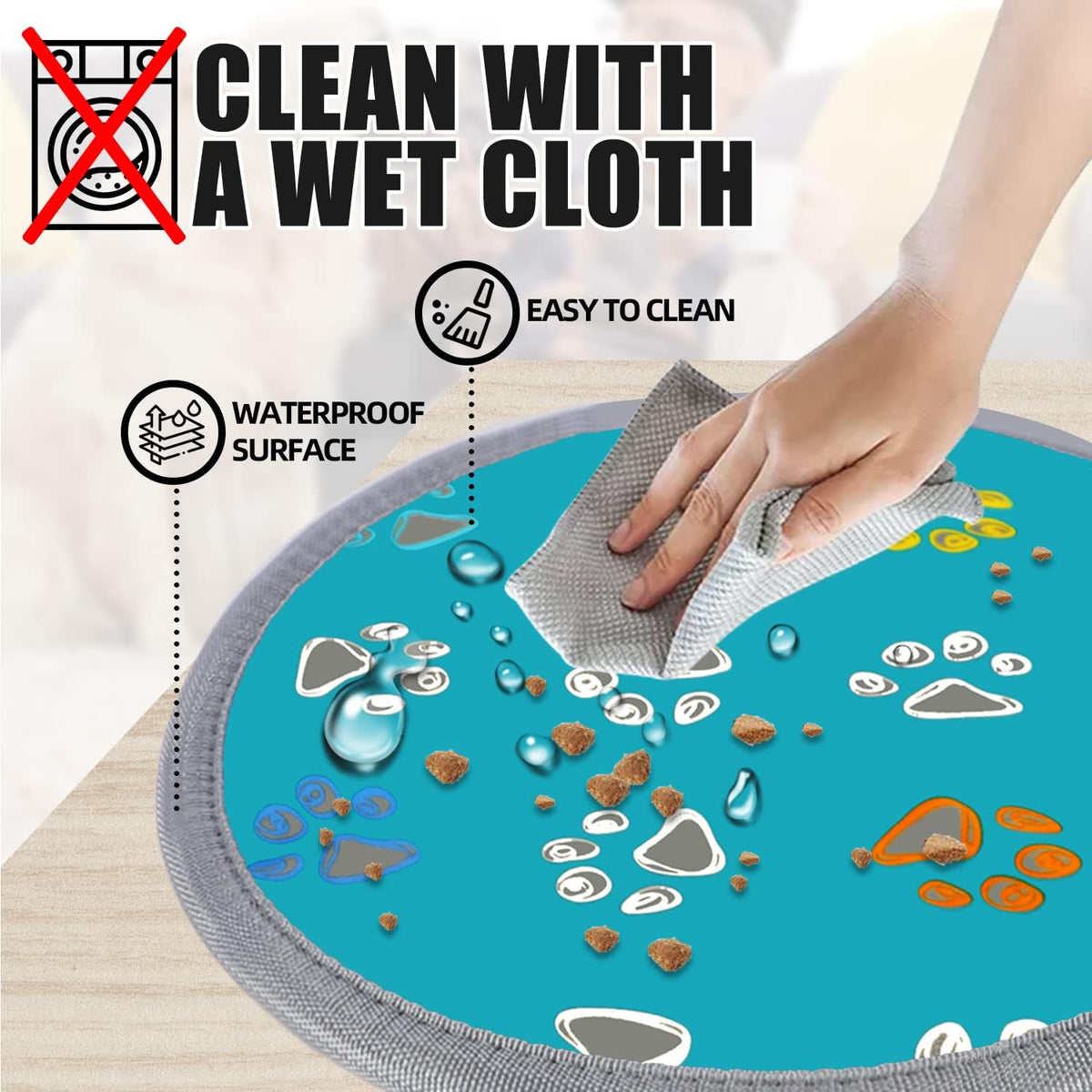 furrybaby Pet Heating Pad for Cats & Dogs,Waterproof,Anti-Bite Warming Mat