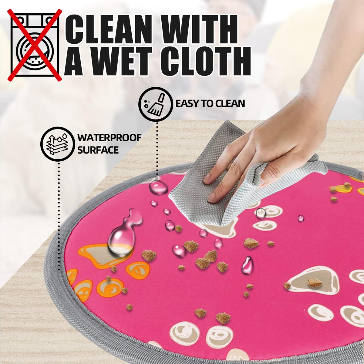 furrybaby Pet Heating Pad for Cats & Dogs,Waterproof,Anti-Bite Warming Mat
