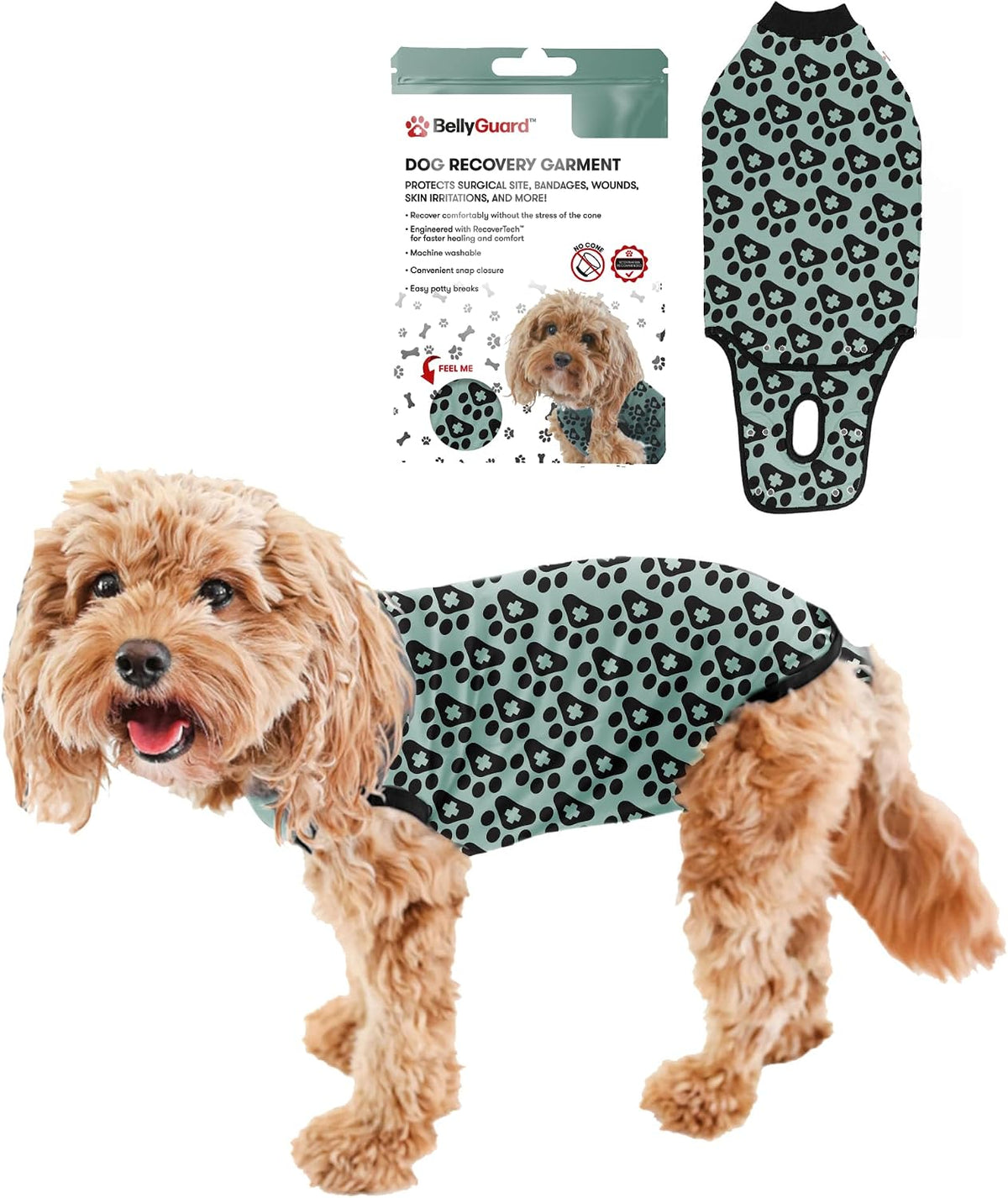 Dog Surgery Recovery Suit, Male Female After Spay Neuter Onesie