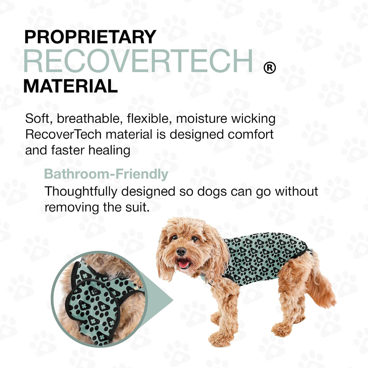 Dog Surgery Recovery Suit, Male Female After Spay Neuter Onesie