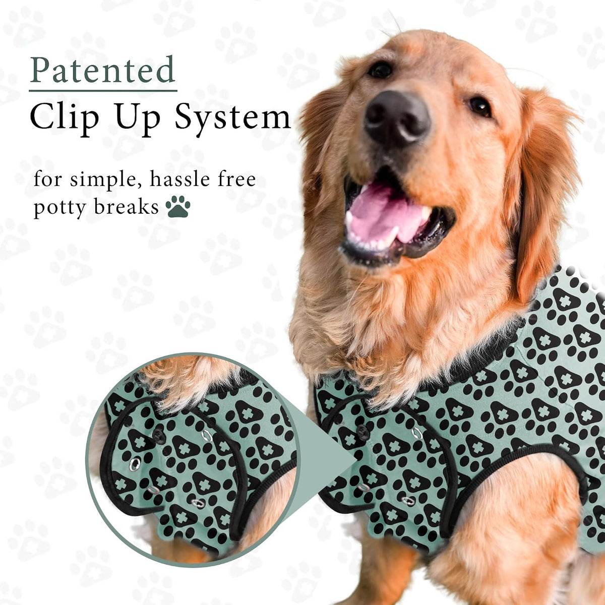Dog Surgery Recovery Suit, Male Female After Spay Neuter Onesie