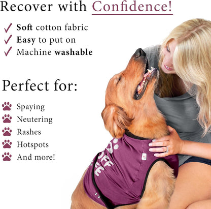 Dog Surgery Recovery Suit, Male Female After Spay Neuter Onesie