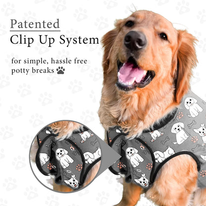 Dog Surgery Recovery Suit, Male Female After Spay Neuter Onesie