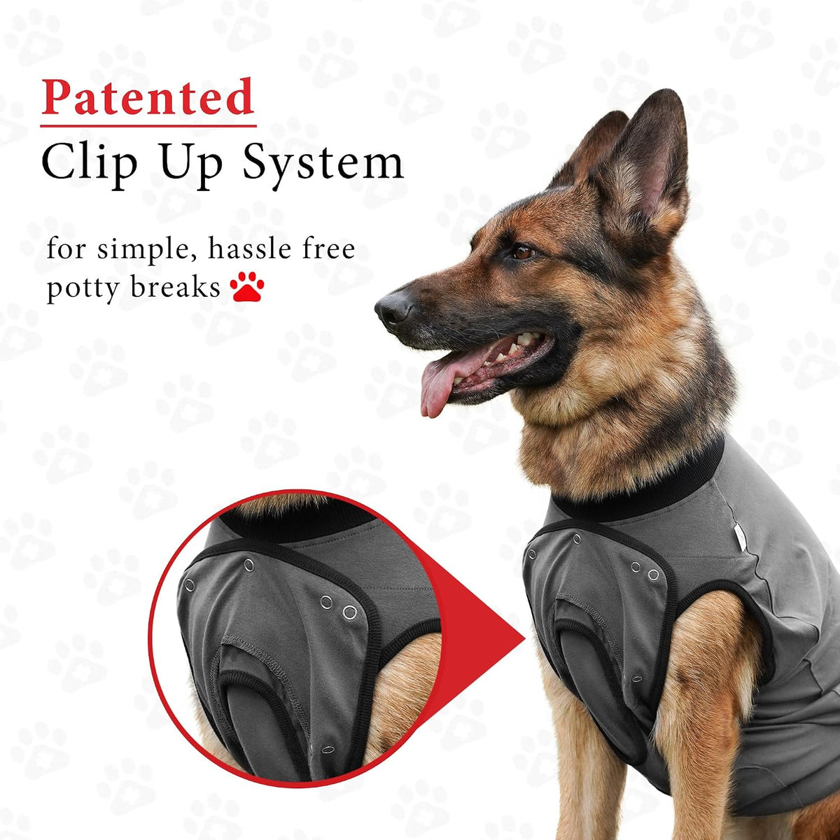 Dog Surgery Recovery Suit, Male Female After Spay Neuter Onesie