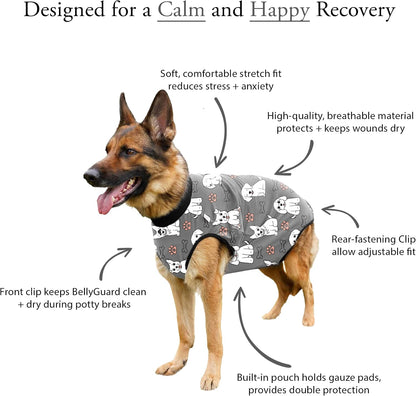 Dog Surgery Recovery Suit, Male Female After Spay Neuter Onesie