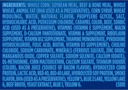 Dry Dog Food, Savory Bacon & Steak Flavor for Adult Dogs 16 lb. Bag