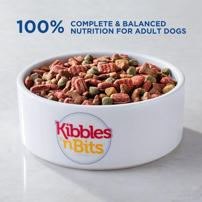 Dry Dog Food, Savory Bacon & Steak Flavor for Adult Dogs 16 lb. Bag
