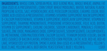 Dry Dog Food, Savory Bacon & Steak Flavor for Adult Dogs 16 lb. Bag