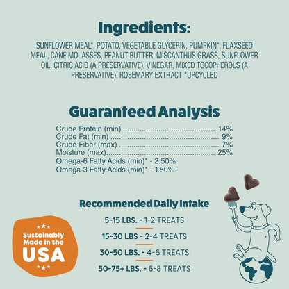Bananas for Bacon Soft-Baked Dog Treats - 6 oz