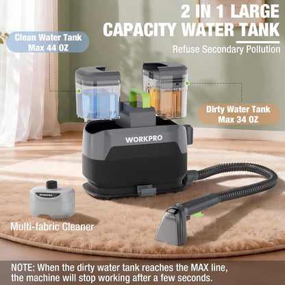 16KPa Steam Carpet & Upholstery Cleaner, Steam & Heating System
