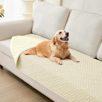 Waterproof Reversible Dog Blanket, Pet Blanket for Sofa Couch | Waterproof Protection, Soft Fabric, Reversible Design, Washable, Sofa Protection from Pet Hair & Messes (30x70 Inch)