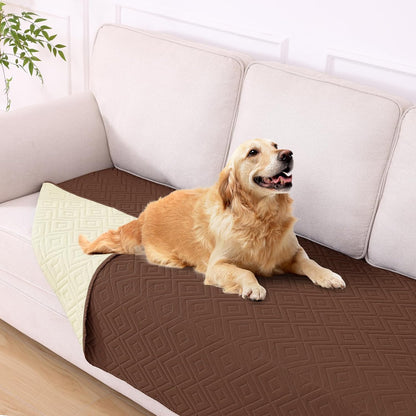 Waterproof Reversible Dog Blanket, Pet Blanket for Sofa Couch | Waterproof Protection, Soft Fabric, Reversible Design, Washable, Sofa Protection from Pet Hair & Messes (30x70 Inch)