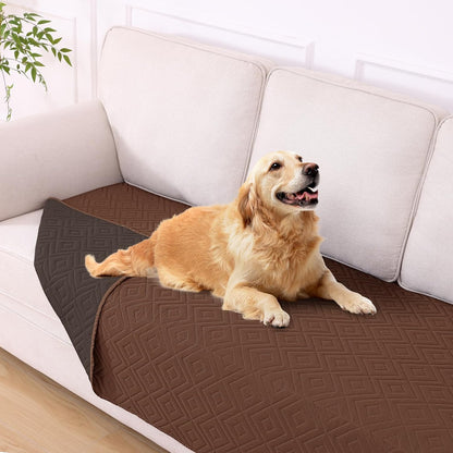 Waterproof Reversible Dog Blanket, Pet Blanket for Sofa Couch | Waterproof Protection, Soft Fabric, Reversible Design, Washable, Sofa Protection from Pet Hair & Messes (30x70 Inch)