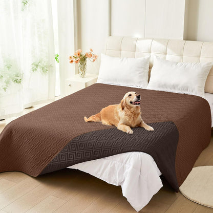 Waterproof Reversible Dog Blanket, Pet Blanket for Sofa Couch | Waterproof Protection, Soft Fabric, Reversible Design, Washable, Sofa Protection from Pet Hair & Messes (30x70 Inch)