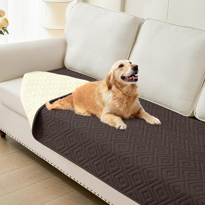 Waterproof Reversible Dog Blanket, Pet Blanket for Sofa Couch | Waterproof Protection, Soft Fabric, Reversible Design, Washable, Sofa Protection from Pet Hair & Messes (30x70 Inch)