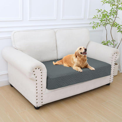 Waterproof Reversible Dog Blanket, Pet Blanket for Sofa Couch | Waterproof Protection, Soft Fabric, Reversible Design, Washable, Sofa Protection from Pet Hair & Messes (30x70 Inch)