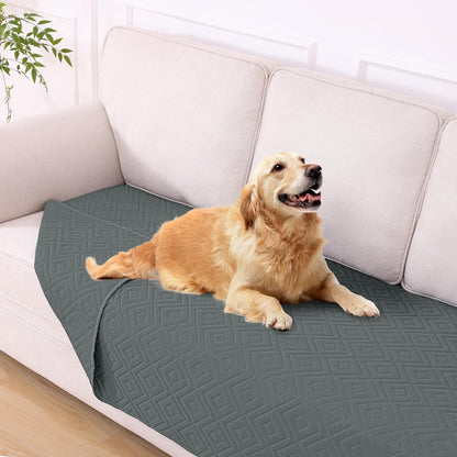 Waterproof Reversible Dog Blanket, Pet Blanket for Sofa Couch | Waterproof Protection, Soft Fabric, Reversible Design, Washable, Sofa Protection from Pet Hair & Messes (30x70 Inch)