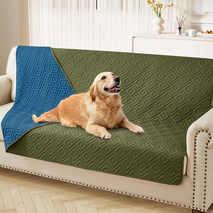 Waterproof Reversible Dog Blanket, Pet Blanket for Sofa Couch | Waterproof Protection, Soft Fabric, Reversible Design, Washable, Sofa Protection from Pet Hair & Messes (30x70 Inch)