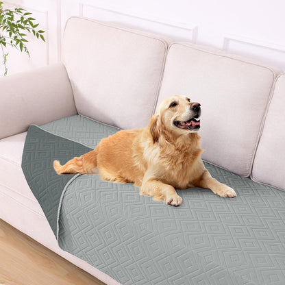 Waterproof Reversible Dog Blanket, Pet Blanket for Sofa Couch | Waterproof Protection, Soft Fabric, Reversible Design, Washable, Sofa Protection from Pet Hair & Messes (30x70 Inch)
