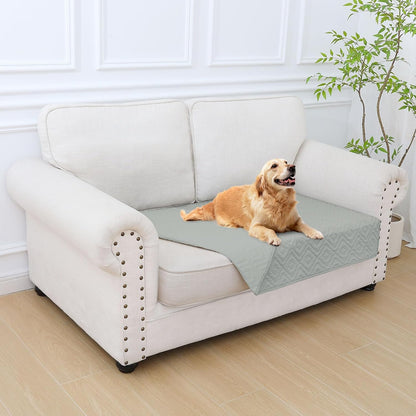 Waterproof Reversible Dog Blanket, Pet Blanket for Sofa Couch | Waterproof Protection, Soft Fabric, Reversible Design, Washable, Sofa Protection from Pet Hair & Messes (30x70 Inch)